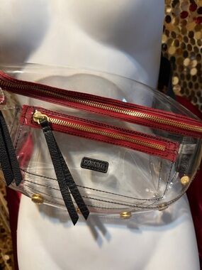 Hammitt Clear Charles crossbody Belt Bag NWOT